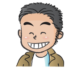 kind man sticker #14569688