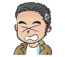 kind man sticker #14569689