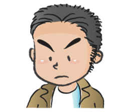 kind man sticker #14569690