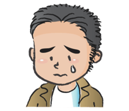 kind man sticker #14569693