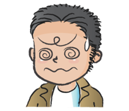 kind man sticker #14569695