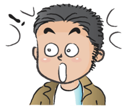 kind man sticker #14569696