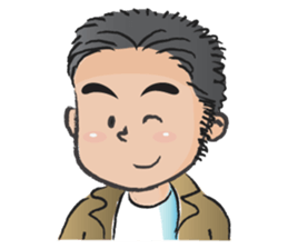 kind man sticker #14569698