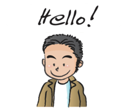 kind man sticker #14569700