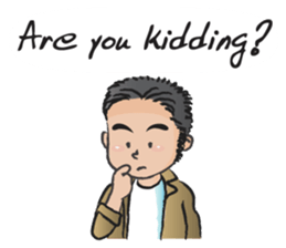 kind man sticker #14569702