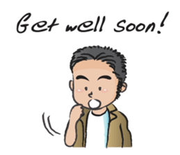 kind man sticker #14569703