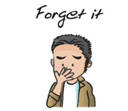 kind man sticker #14569709