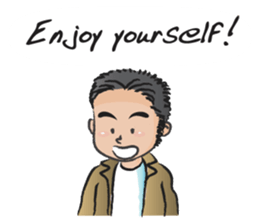 kind man sticker #14569710