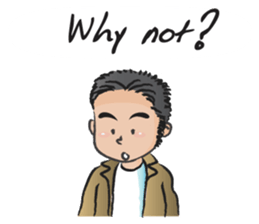 kind man sticker #14569711