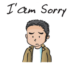 kind man sticker #14569713