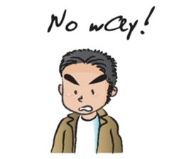 kind man sticker #14569714