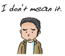 kind man sticker #14569715