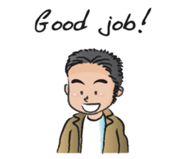 kind man sticker #14569720