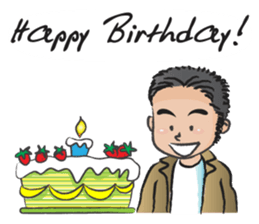 kind man sticker #14569721