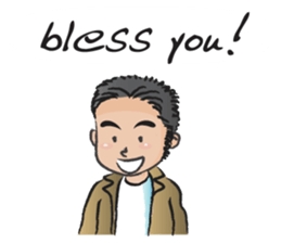 kind man sticker #14569723