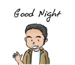 kind man sticker #14569724