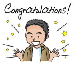 kind man sticker #14569725