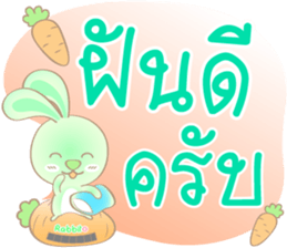 Rabbito : Happy Day sticker #14569989