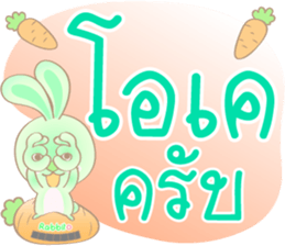 Rabbito : Happy Day sticker #14570002