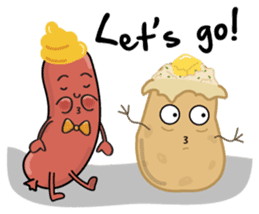 Sammy Sausage sticker #14570091