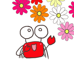 Loose crab2 sticker #14570401