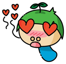 Happa & Hana sticker #14570477