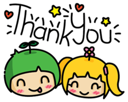 Happa & Hana sticker #14570488