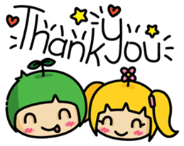 Happa & Hana sticker #14570488