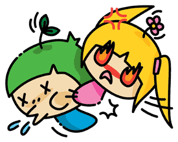 Happa & Hana sticker #14570491