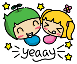 Happa & Hana sticker #14570492