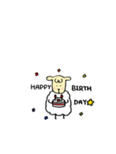 every day sheep sticker #14570667