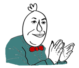 Mr. 3's face sticker #14571334