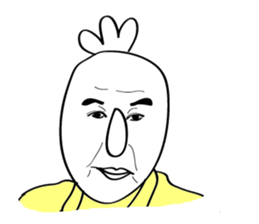 Mr. 3's face sticker #14571335