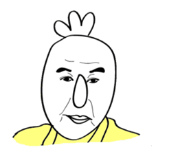 Mr. 3's face sticker #14571335