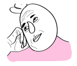 Mr. 3's face sticker #14571336