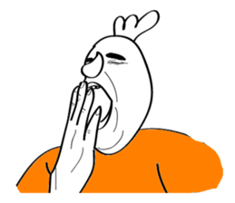 Mr. 3's face sticker #14571337