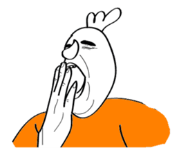 Mr. 3's face sticker #14571337