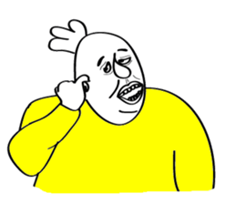 Mr. 3's face sticker #14571339