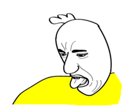 Mr. 3's face sticker #14571348