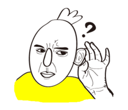 Mr. 3's face sticker #14571356