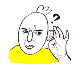 Mr. 3's face sticker #14571356