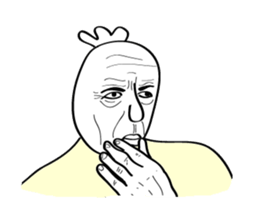 Mr. 3's face sticker #14571357