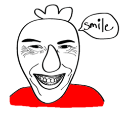 Mr. 3's face sticker #14571362