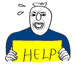 Mr. 3's face sticker #14571363