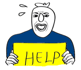 Mr. 3's face sticker #14571363