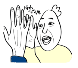 Mr. 3's face sticker #14571364