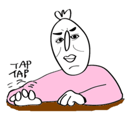 Mr. 3's face sticker #14571365