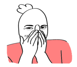 Mr. 3's face sticker #14571368