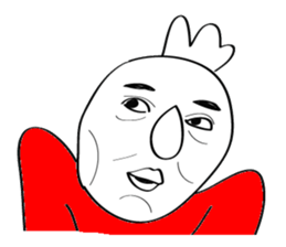 Mr. 3's face sticker #14571371