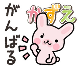 Ham-Usa for Kazue sticker #14571496